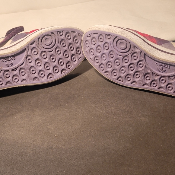 Adidas plaid canvas sneakers - Picture 8 of 8